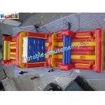 1000D, 18 OZ PVC Kids Outdoor Commercial Large Durable Inflatables Obstacle Course Tunnels Games for sale