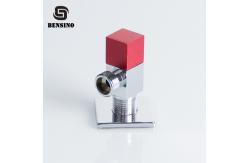China Bathroom No Leakage 7.2CM G1/2 Toilet Angle Valve supplier