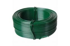 China RAL 6005 Galvanised PVC Coated Iron Wire Binding  4.5mm supplier