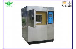 China Plc Touch Screen Thermal Test Chamber 3kw With ± 0.5℃ Control Accuracy supplier