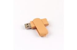 China Straw And Plastic 128gb Flash Drives Recyclable Materials Usb 3.0 Memory supplier