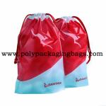 Offset Printing 0.05mm PEVA Matting Drawstring Garbage Bag for sale