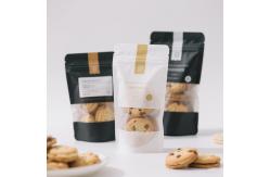 China Branded Child Proof Mylar Pouches Transparent For Cookies Packaging supplier