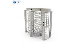 China Dual Channels Building Site Turnstile Full Height Security Turnstiles CE Z1702A-90 supplier