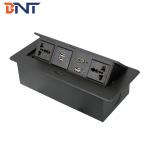 Furniture Pop Up Concealed Mounted Desk Power Outlet With HDMI USB And Power for sale