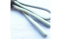 China Fashion Polyester 4.5mm Thick Drawstring Cord With Silicone Tips supplier
