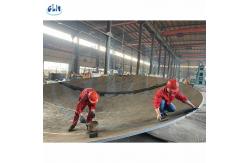 China Custom Larger Carbon Steel Spherical Dish Head, Reactors Dished heads supplier