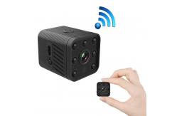 China 33x39x33mm Mini WiFi Cube Security Camera With Night Vision supplier