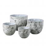 Durable Fiber Cement Flower Planters with Drainage