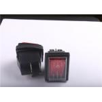 Small 16A T100 Waterproof Rocker Switch 100M Ω Insulation Resistance With Dust Cover for sale