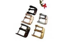 China Stainless Steel Watch Buckle with IP Plating and Multiple Finishes Polished Brushed Sandblasted supplier