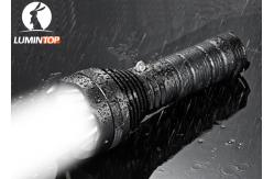 China Lumintop Sd75 Cree Rechargeable Flashlight , Waterproof Rechargeable Flashlight supplier