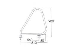 China Surface Polished Safety SS304 Removable Pool Railing supplier