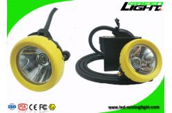 China Silicon Button Cap Rechargeable LED Headlamp 10000lux 18hrs IP68 With USB Charging supplier