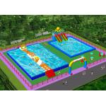 Waterproof Outdoor Inflatable Amusement Park Project  For Adults for sale