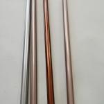 7 Metres Classic Style 0.4mm Black Wrought Iron Curtain Rods for sale