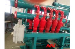China 0.4Mpa Polyurethane Horizontal Drilling Mud Desander supplier