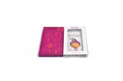 China Custom Paper Cell Phone Case Package Clear Window Pack Box With Tray supplier