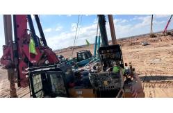 China SANY rotary drilling machine (SR155) adopts machine lock rod, please call if necessary supplier
