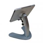 Lockable Anti Theft Display Stand IPad Flexible Stand Holder With V Shaped Base