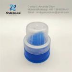 Colorful PP Plastic Drinking Sport Water Bottle Pilfer-Proof Flip Cap With Silicone Valve for sale