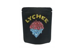 China 110 Microns Soft Touch Mylar Bag Doypack Tear Notch Resealable Pouch Packaging supplier