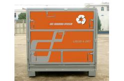 China Hot Dip Galvanized Stainless Steel IBC Tank Powder Coated Metal IBC Tote supplier