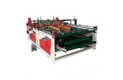 China Folding And Gluing Corrugated Carton Box Machine PLC Control System supplier