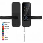 Multi Language Smart Fingerprint Lock Department Fingerprint Door Lock Bedroom for sale