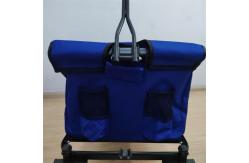China Removable Beach Wagon Cart All Terrain Foldable Wagon With 7x4 '' Pu Wheel supplier