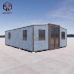 China 56 Sqm Prefab Expanding Container House Shipping Tiny Home Expandable manufacturer