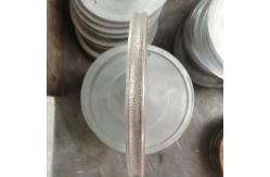 China 80MM Grit Customized Diamond Girding Wheel for Glass Processing Machine Abrasive Disc supplier