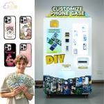 Android System Phone Case Printing Vending Machine with 1440Dpi Printing Resolution and Global Language Support for sale