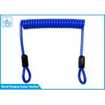 100cm 7x7 Coated PU Extension Spring Safety Cable for sale