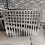 Aluminum 1060 3003 5005 Round Hole Aluminum Perforated Sheet For Architecture