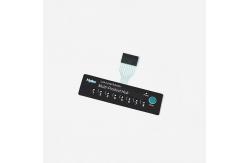 China White Blue Backlit Membrane Switches DC 12V With Glossy Matte Surface supplier