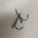 Threading Pipe Clamp Hook Nail Rust Prevention Bending Process for sale