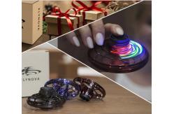 China PP CE Certificate Finger Fidget Toy , Stress Reliever UFO Flying Fidget Spinner supplier