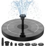 6 Nozzles Solar Floating Fountain 200L/H With Brushless Motor Pump for sale