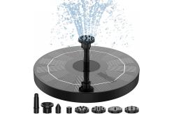 China 6 Nozzles Solar Floating Fountain 200L/H With Brushless Motor Pump supplier