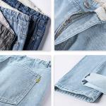 Denim Blue Jeans Poly Cotton Stretch Fabric 3/1 Weave Twill Wear 92*60 BW8OZ for sale