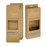 Custom Hang Tab Paper Retail Display Packaging Boxes With CMYK Printing for sale