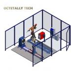Servo Rotary Robot Automatic Welding Positioner For ARC Welding Robot
