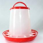 Hens Birds Plastic 1.5kg Poultry Feeder Drinker for sale