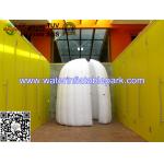 Commercial Beautiful Inflatable Lighting Tent / Bubble Camping Tent With LED for sale