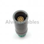 Plastic Lemo 9 Pin Plug 9 Pin Connector Medical Compatible Lemo PRG Push Pull Connector M.09.PLLC39A for sale