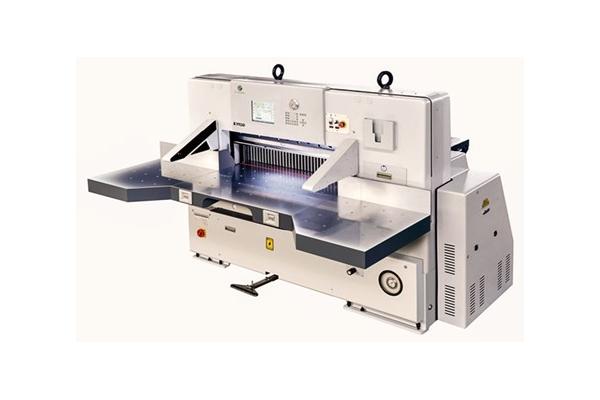 Automatic Touch Screen Computerized Paper Cutter / Guillotine Paper Cutting Machine