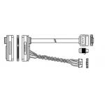 ATM Spare Parts NCR   497-0466594 SATA DATA AND POWER CABLE ASSEMBLY for sale