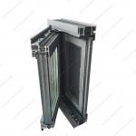 Mosquito-Proof Aluminium Three-Layer Glazing Window with Aluminum Insulation System Window for sale