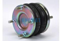 China M/31062 NORGREN Industrial Air Spring Double Convoluted Rubber Bellow Flange Connection supplier